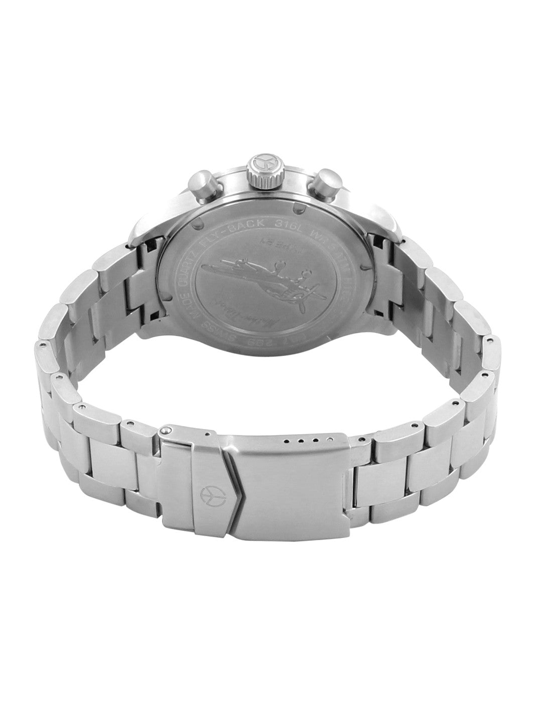 Mathey-Tissot Swiss Made Mathy Chess Quartz Blue Dial Analog Watch For - Gents H938CHABU