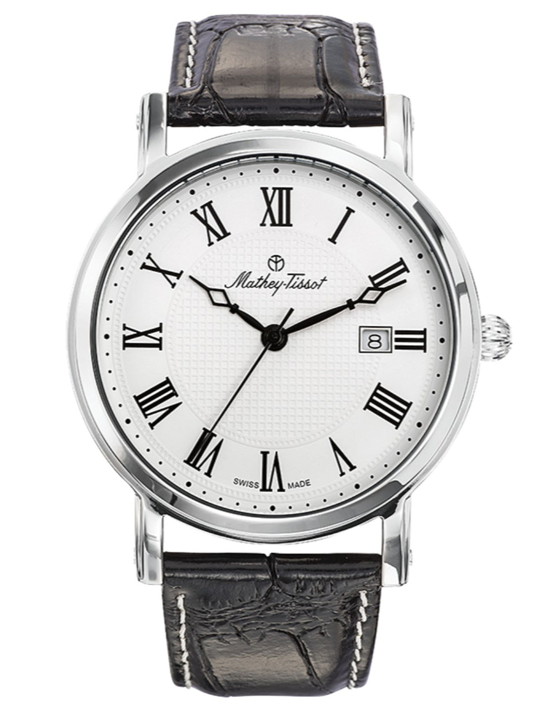 Mathey-Tissot Analog White Dial Men&