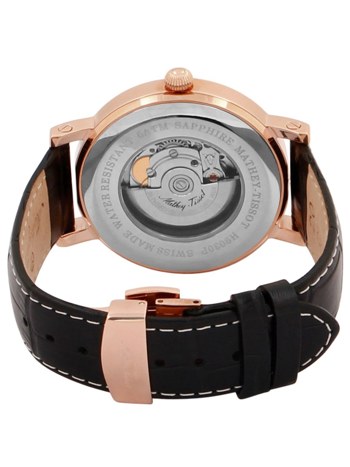 Mathey-Tissot Analog Black Dial Men&