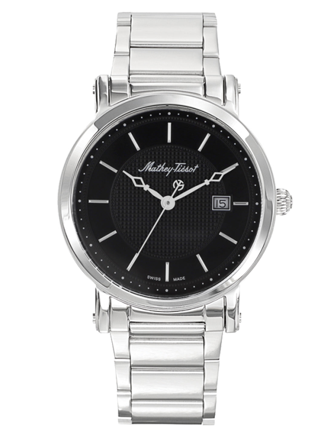 Mathey-Tissot Black Dial Analog Watch for Men - HB611251MAN