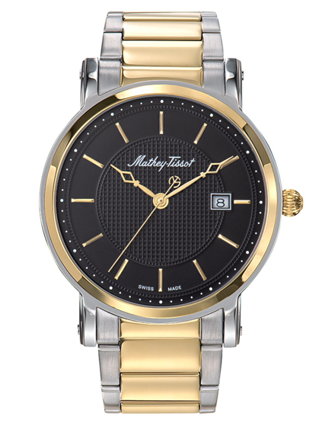 Mathey-Tissot Analog Black Dial Men's Watch-HB611251MBN