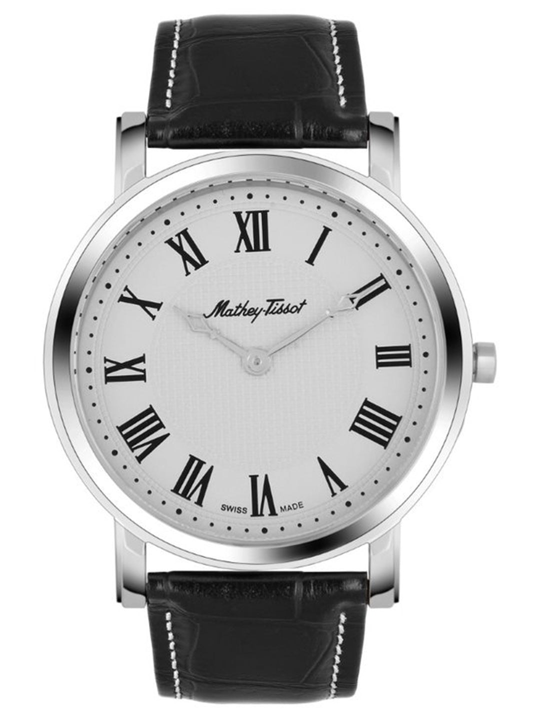 Mathey-Tissot Analog White Dial Men&