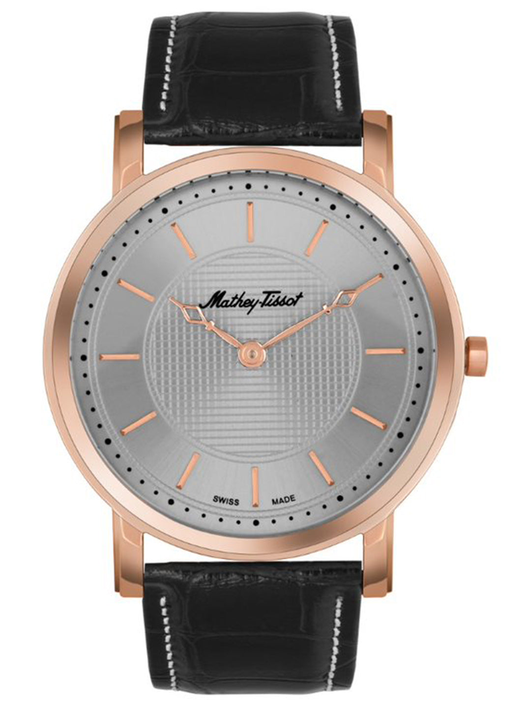 Mathey-Tissot Analog Silver Dial Men&