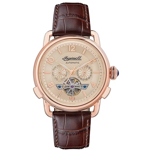 Ingersoll Automatic Analog Rose Gold Dial Mens Watch - 32511