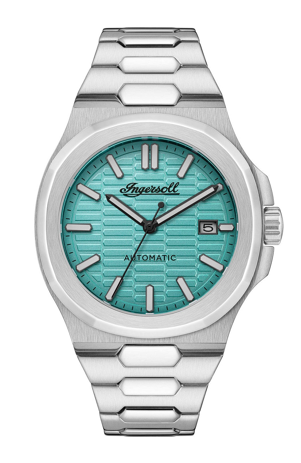 Ingersoll Automatic Blue Skeleton Dial With Lifetime Warranty Analog Watch - For Gents I11804