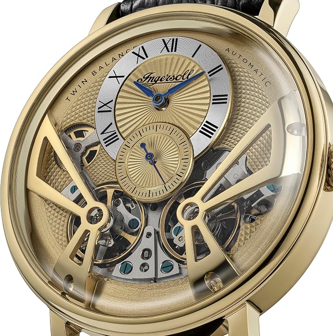 Ingersoll The Tennessee Automatic Gold Dial With Lifetime Warrenty Analog Watch - For Gents I13106