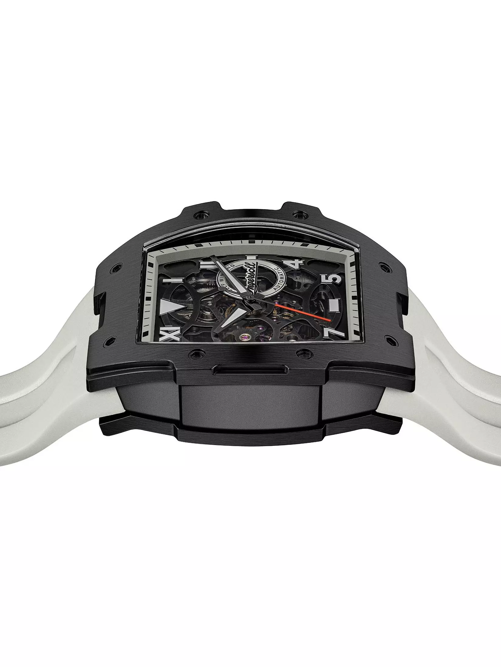 Ingersoll The Play Automatic Gents Watch with Black Dial and Grey PU Strap - I15305