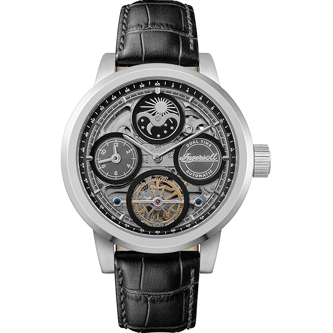 Ingersoll Automatic Black Dial with Lifetime Warranty Analog Watch - for Men I16001
