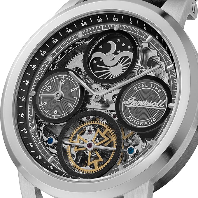Ingersoll Automatic Black Dial with Lifetime Warranty Analog Watch - for Men I16001