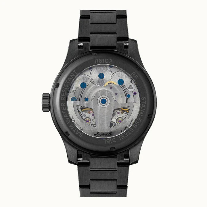 Ingersoll Automatic Black Dial Analog Watch For Men I16102