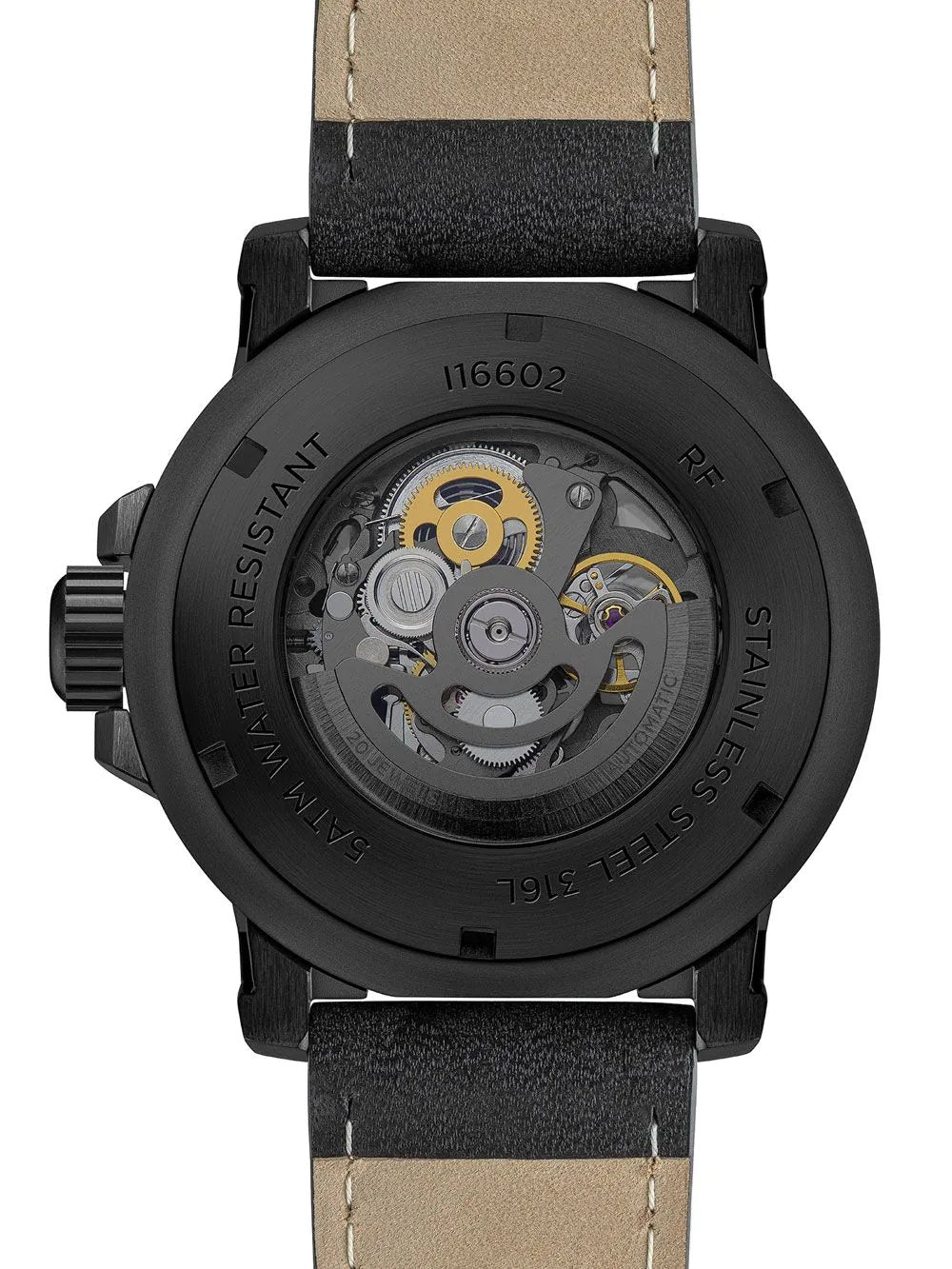 Ingersoll The Anvil Automatic Black Dial With lifetime Warranty Analog Watch - For Gents I16602