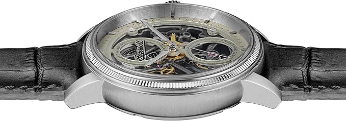 Ingersoll The Guy Automatic Gents Watch with Grey Dial and Black Strap - I17501