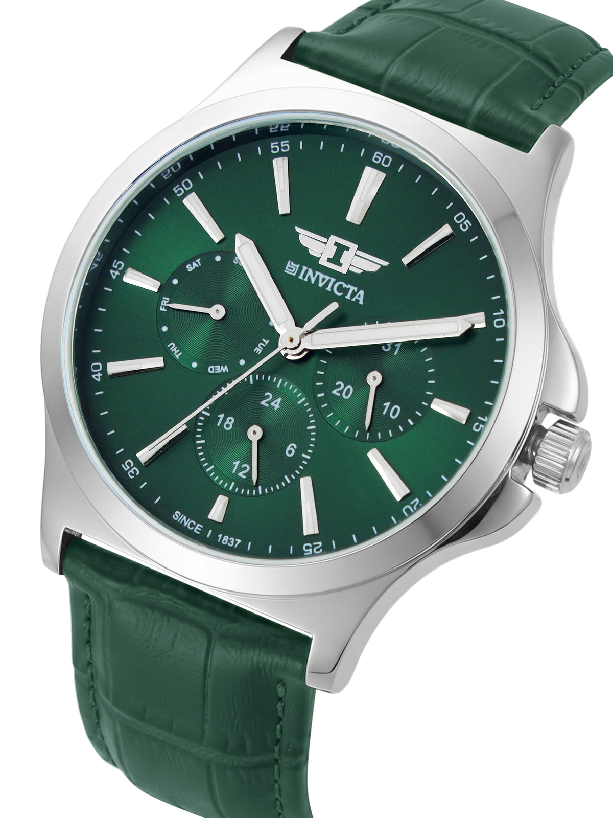 I-By Invicta Quartz Green Dial Analog Watch For Gents - IBI26031