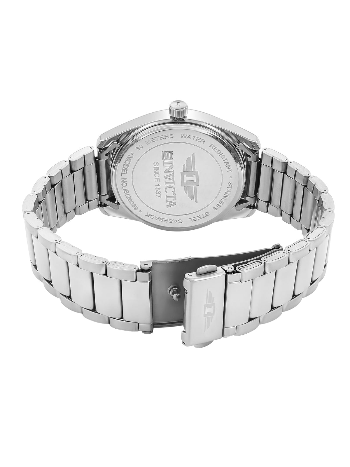I-By Invicta Quartz Black Dial Analog Watch For Gents - IBI26039