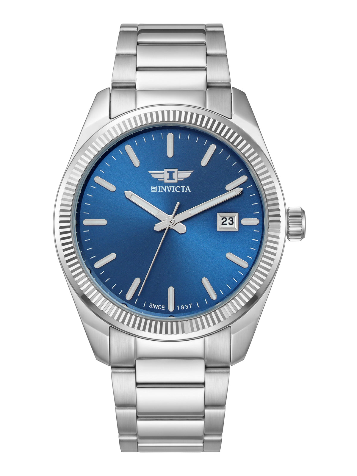 I-By Invicta Quartz Blue Dial Analog Watch For Gents - IBI26040
