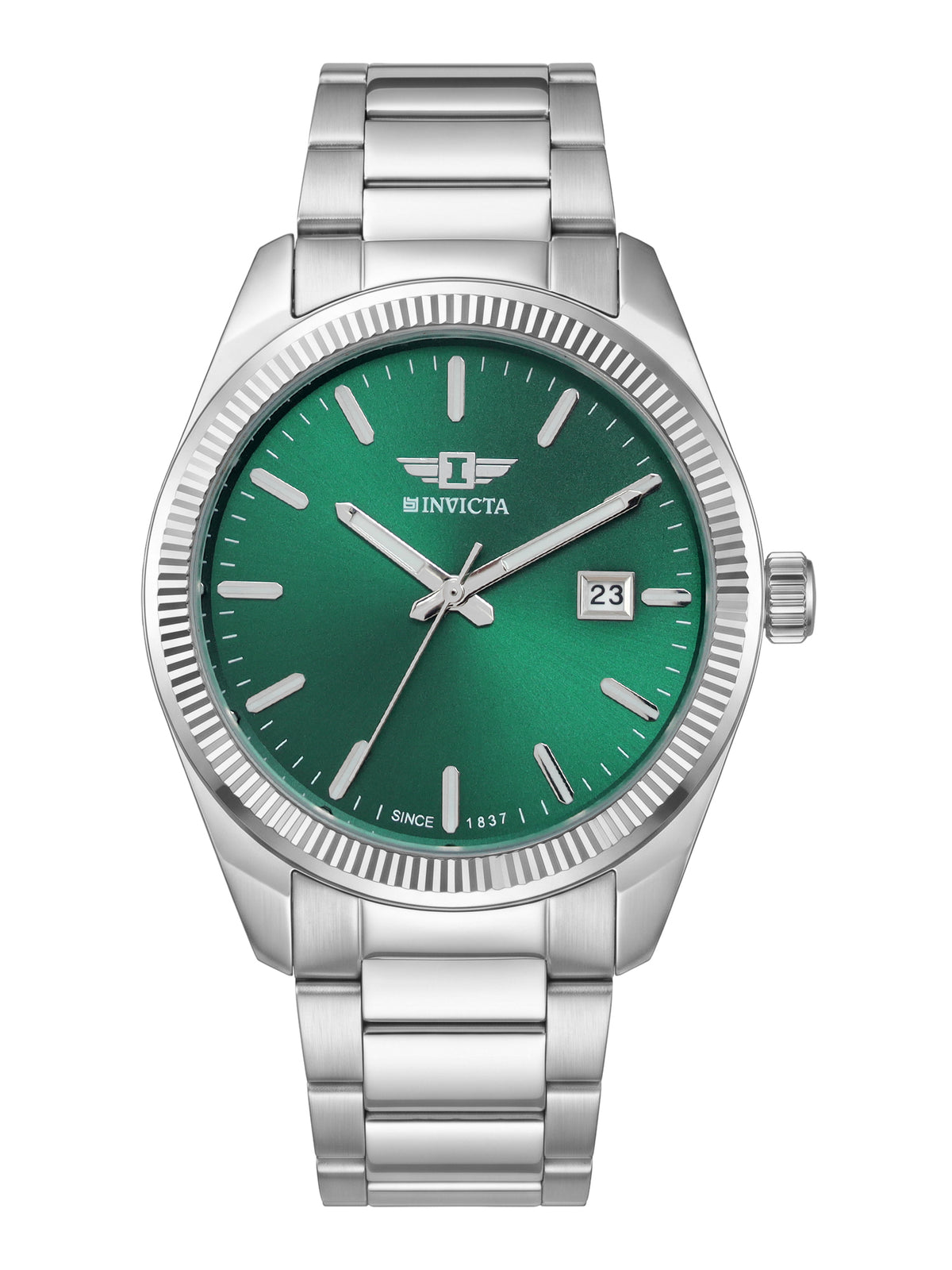 I-By Invicta Quartz Green Dial Analog Watch For Gents - IBI26041