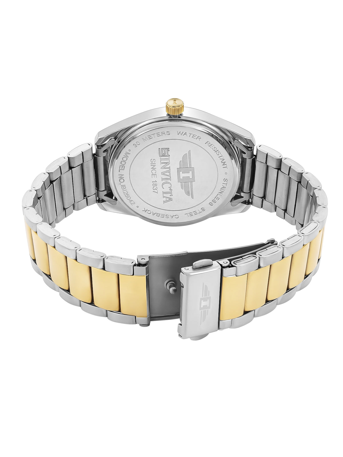 I-By Invicta Quartz Black Dial Analog Watch For Gents - IBI26042