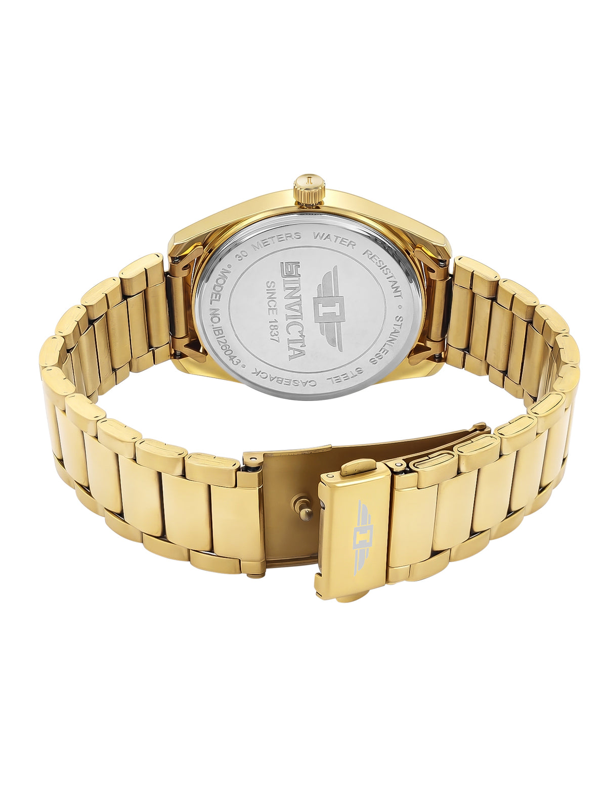 I-By Invicta Quartz Green Dial Analog Watch For Gents - IBI26043