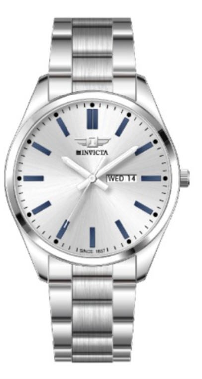 I-By Invicta Quartz Silver Dial Analog Watch For Gents - IBI26052