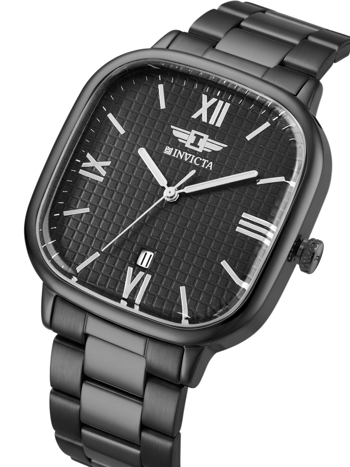 I-By Invicta Quartz Black Dial Analog Watch For Gents - IBI26056