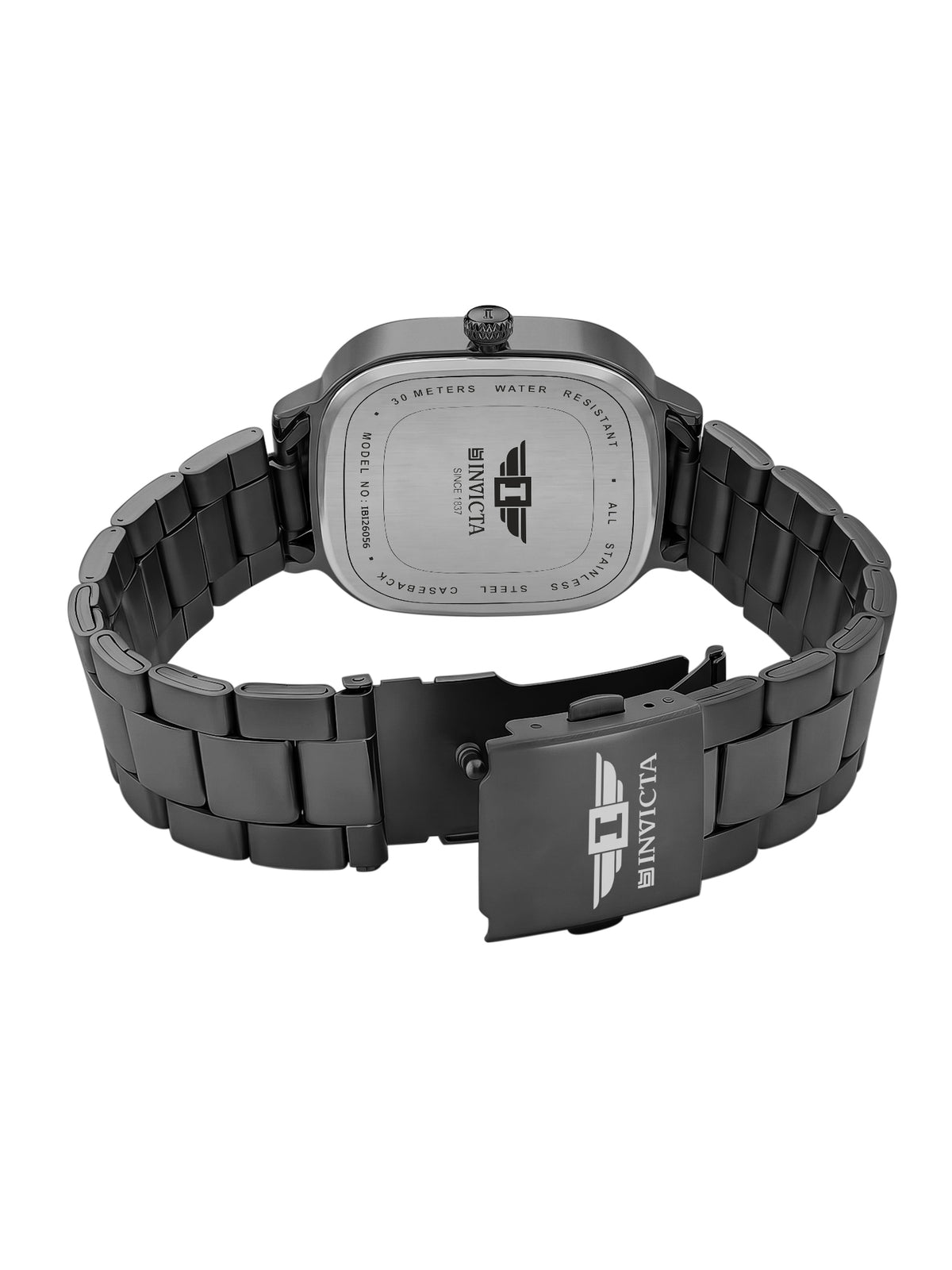 I-By Invicta Quartz Black Dial Analog Watch For Gents - IBI26056