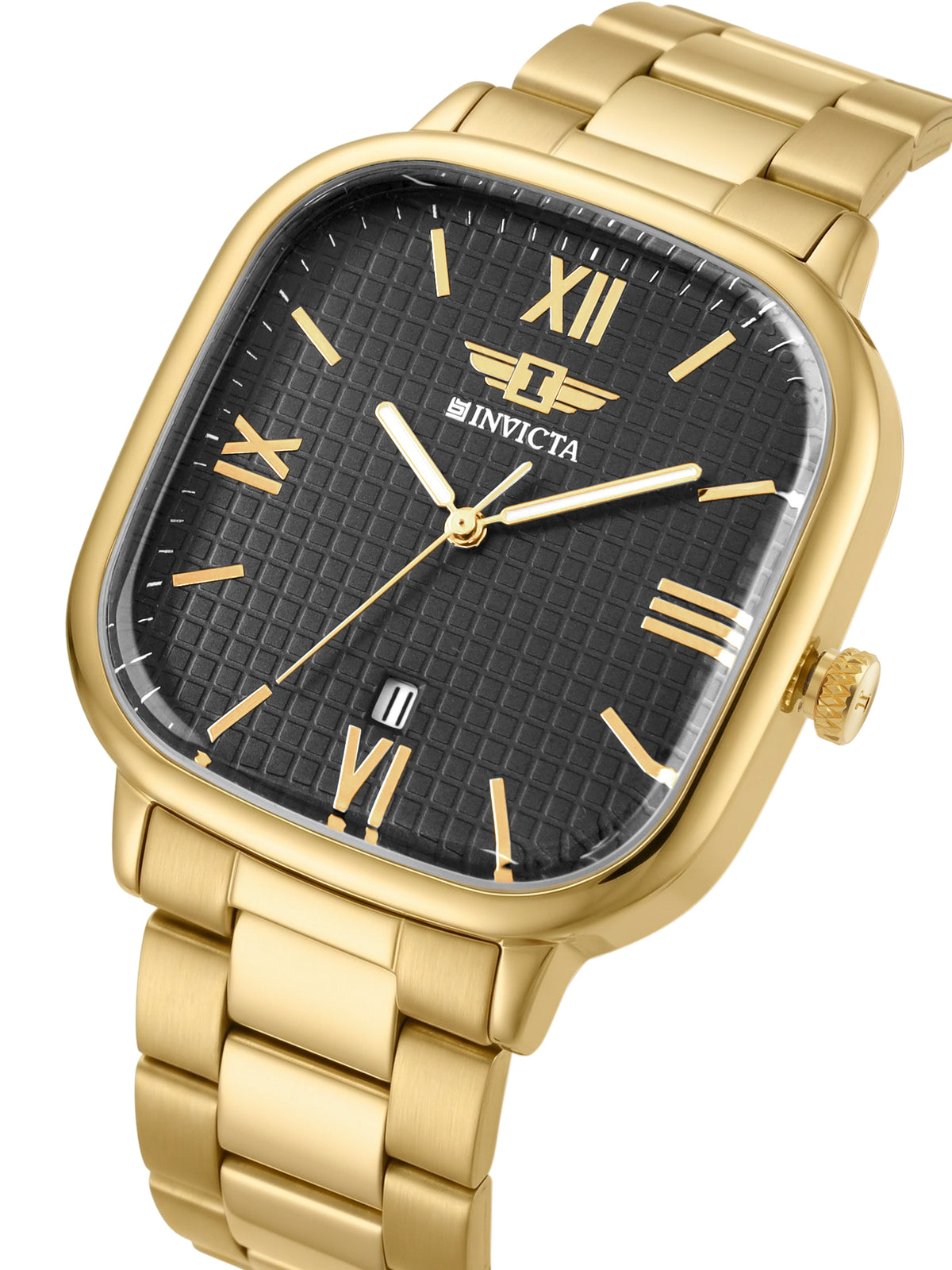 I-By Invicta Quartz Black Dial Analog Watch For Gents - IBI26057