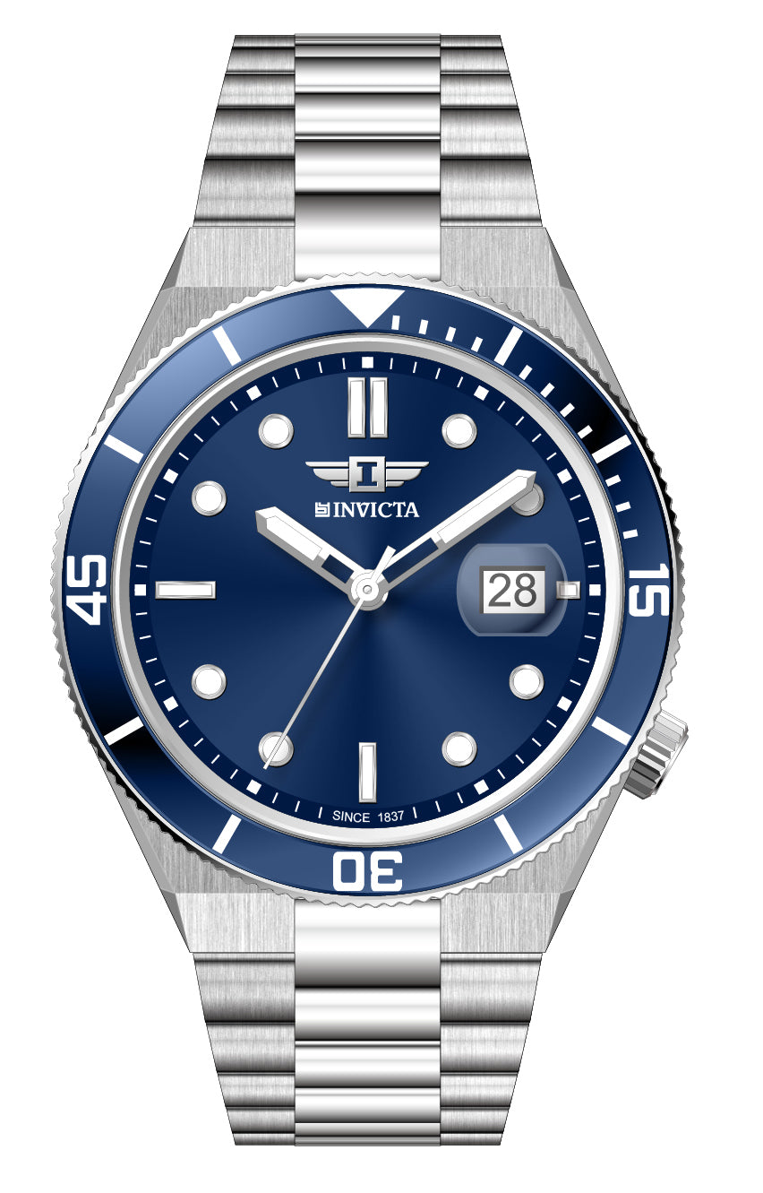 I-By Invicta Quartz Blue Dial Analog Watch For Gents - IBI26060
