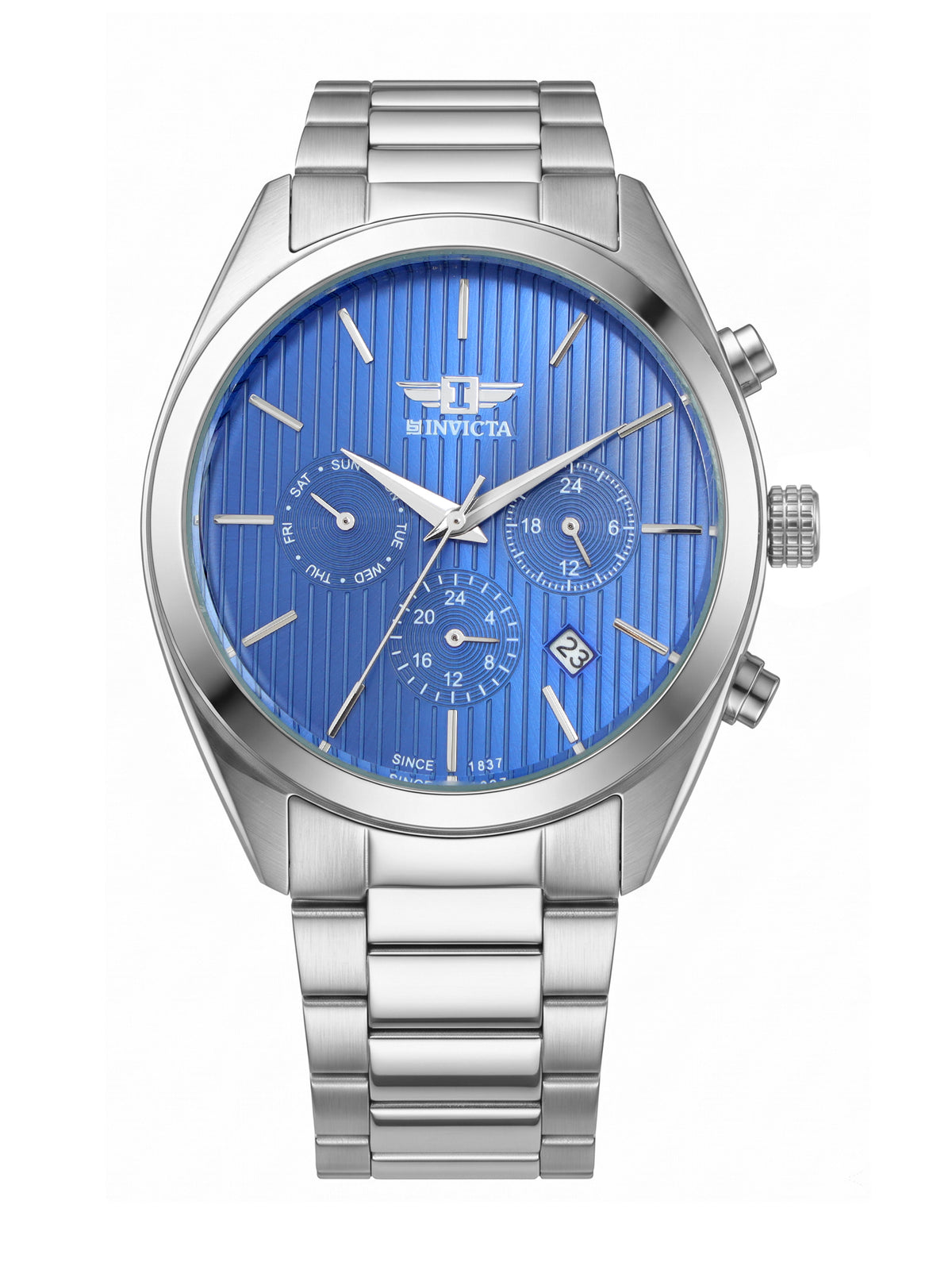 I-By Invicta Quartz Blue Dial Analog Watch For Gents - IBI26065