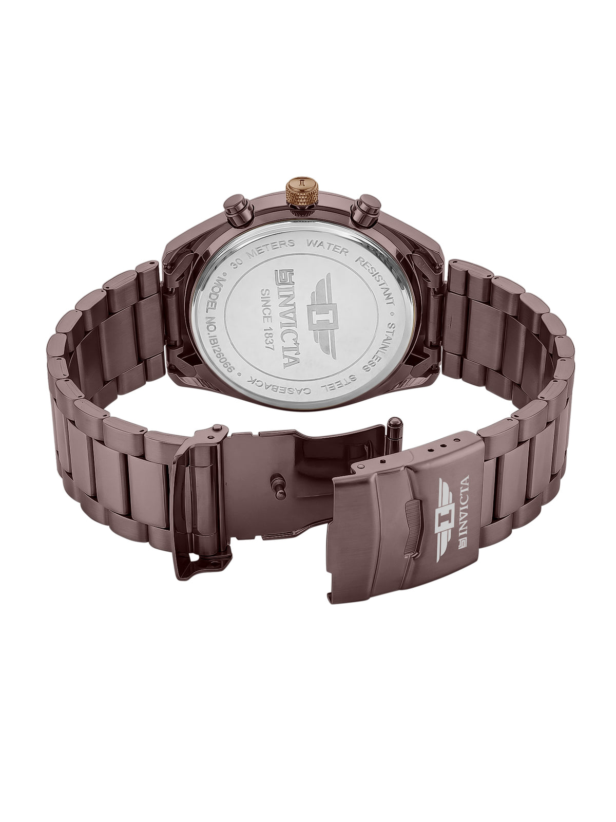 I-By Invicta Quartz Brown Dial Analog Watch For Gents - IBI26066