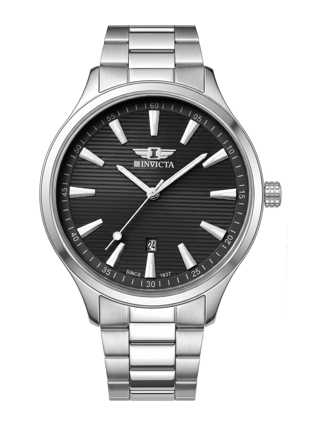 I-By Invicta Quartz Black Dial Analog Watch For Gents - IBI26070