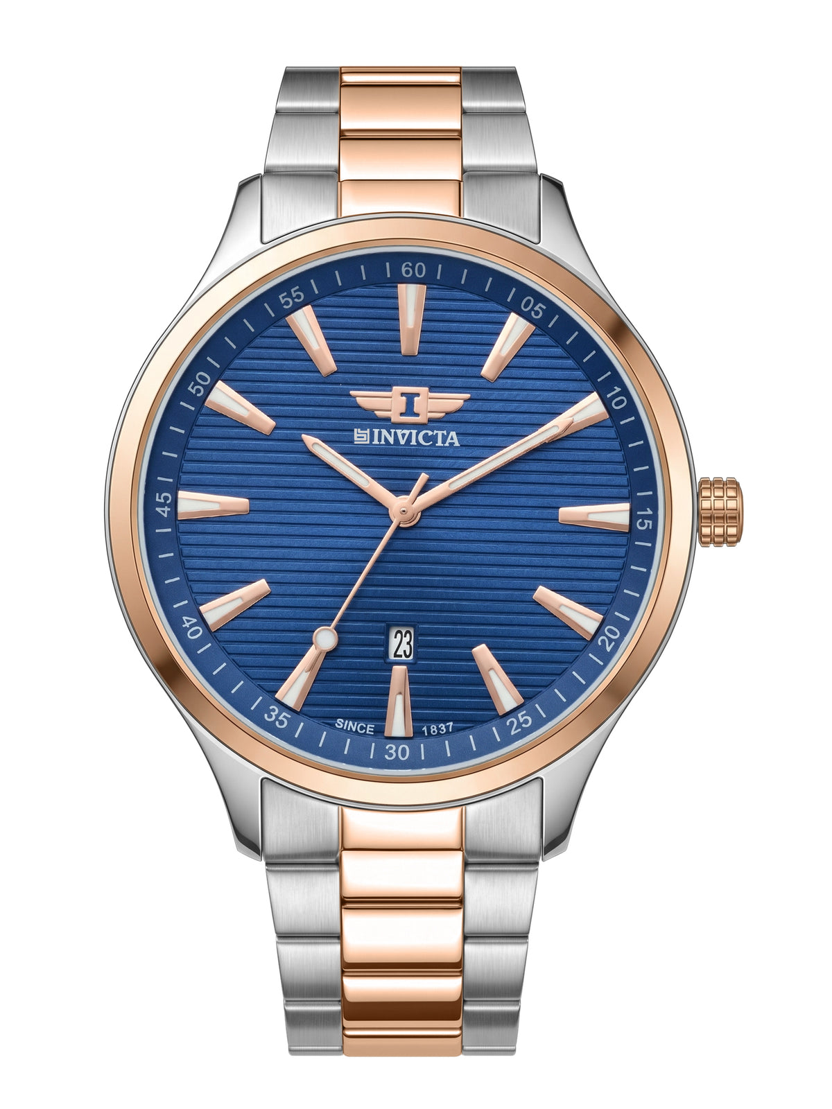 I-By Invicta Quartz Blue Dial Analog Watch For Gents - IBI26072