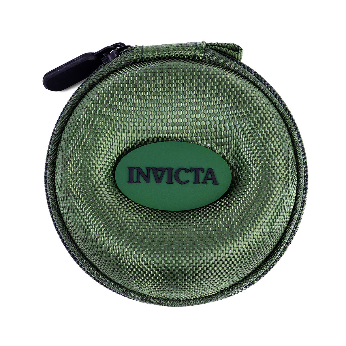 Invicta Single Watch Travel Case w/ Zipper, Green (IPM247-GRN)