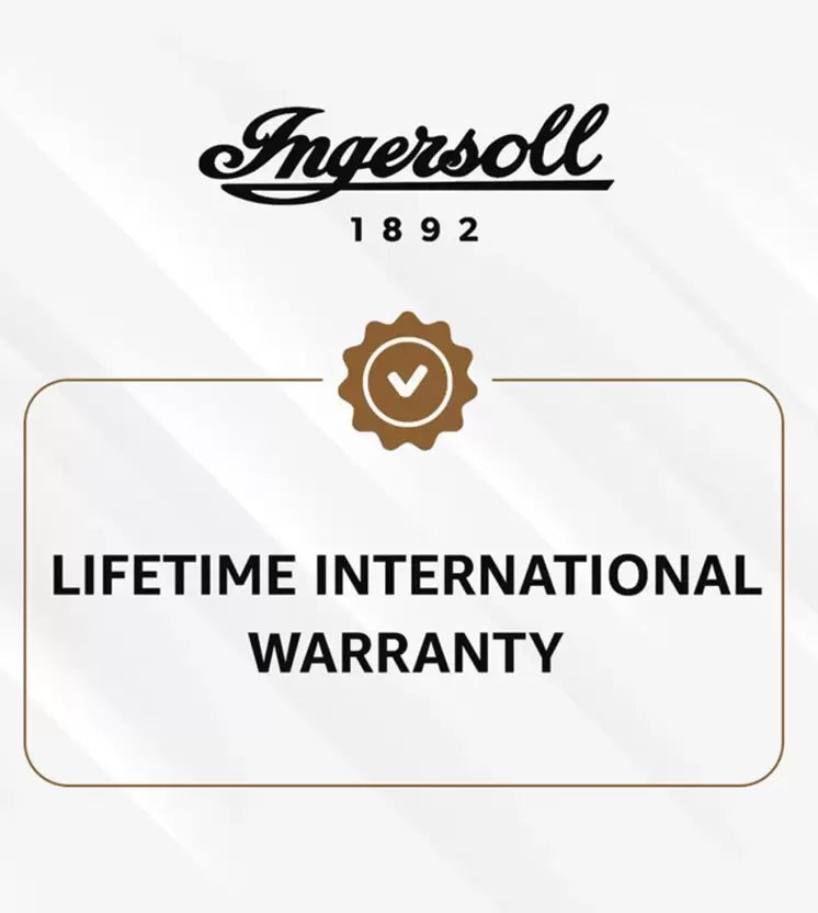 Ingersoll Men The Jazz Gents Automatic Analog Watch with Silver Dial and Blue Leather Strap - I07702