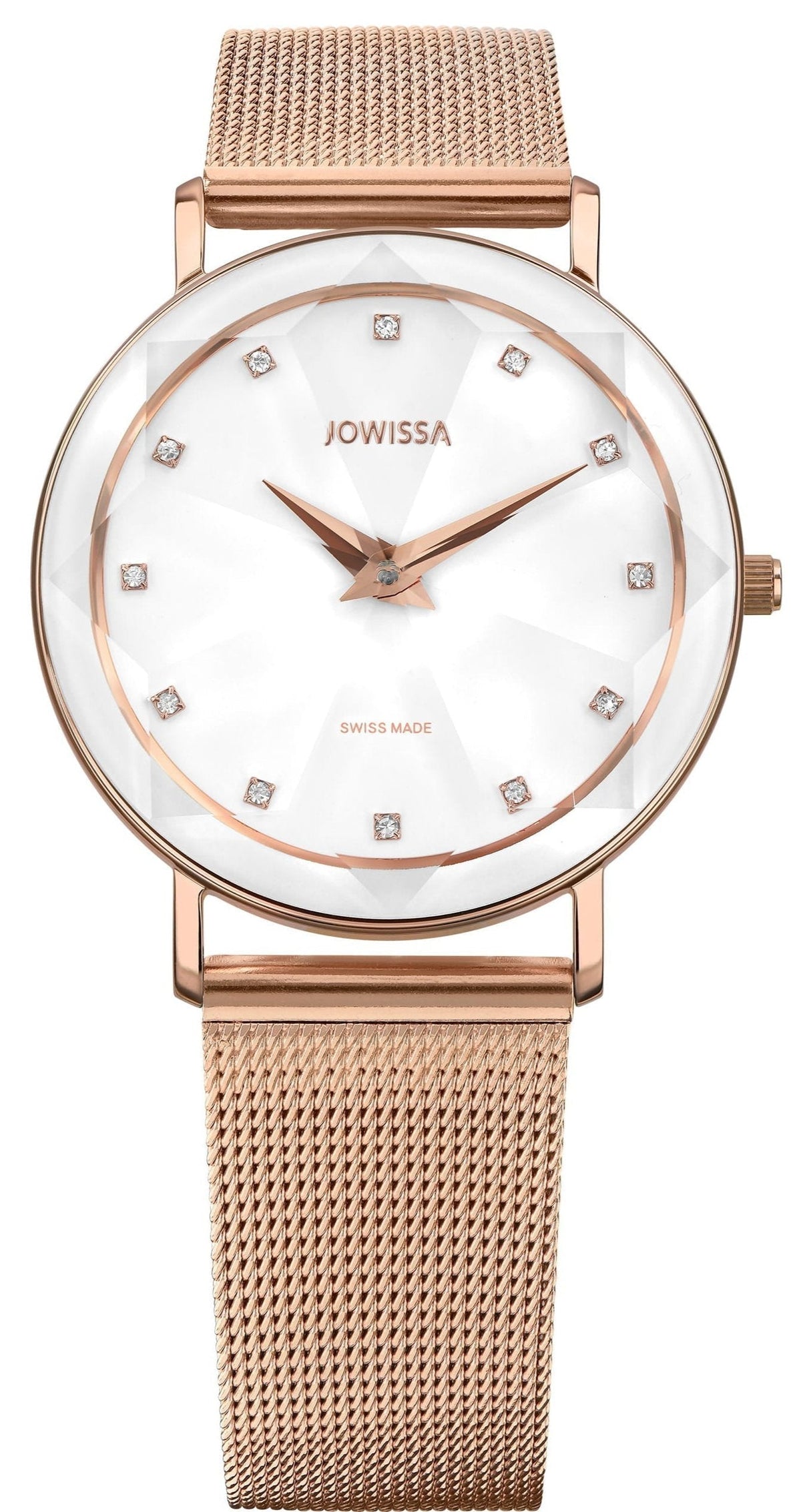 Jowissa Swiss Made White Dial Analog Watch For - Ladies J5.610.L