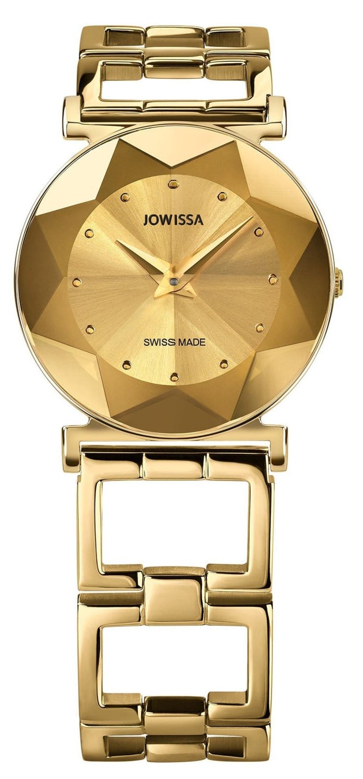 Jowissa Swiss Made Gold Dial Analog Watch For - Ladies J5.847.M