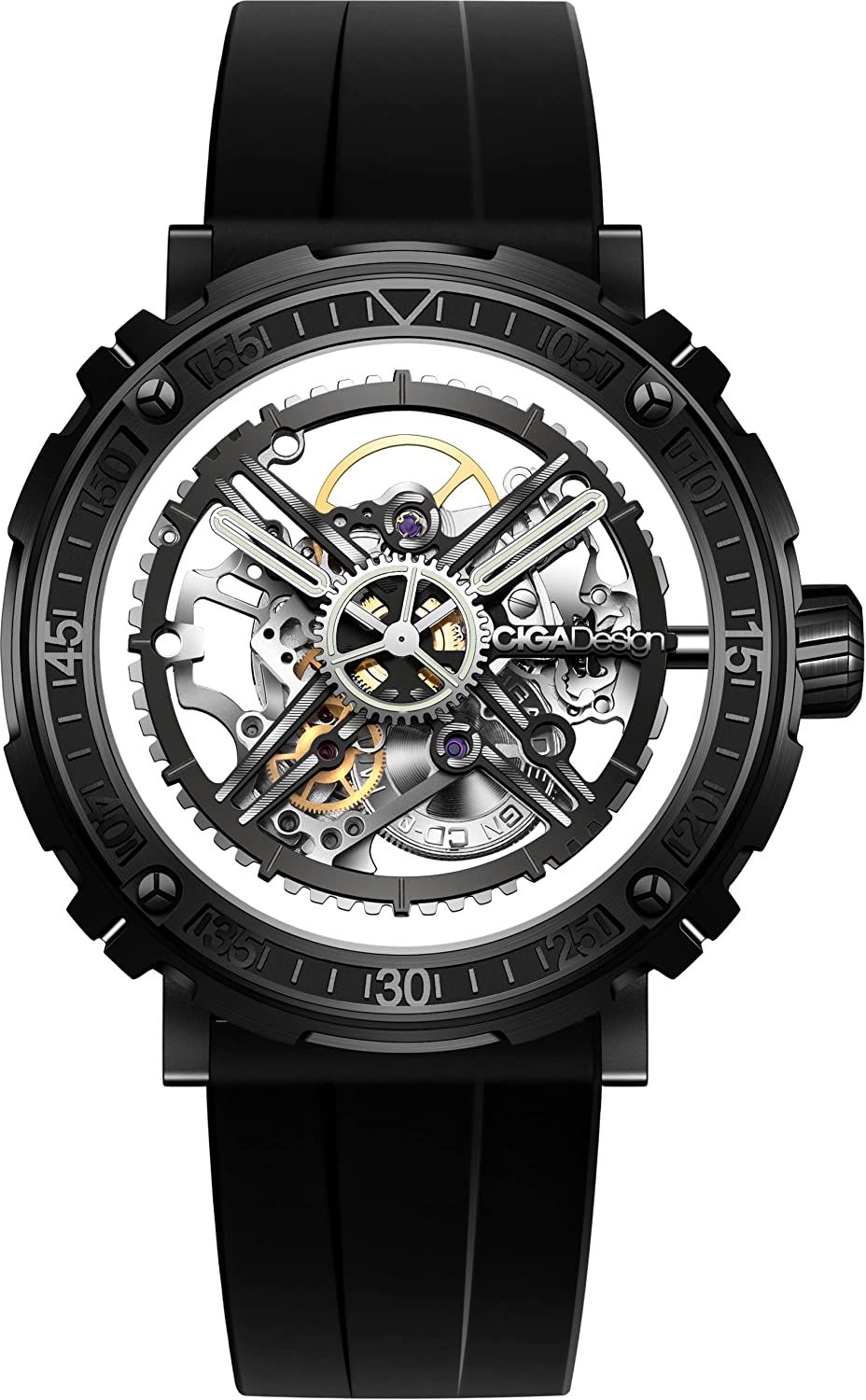 CIGA DESIGN Magician Mechanical Watch for Gents - M051-BB01-W6B