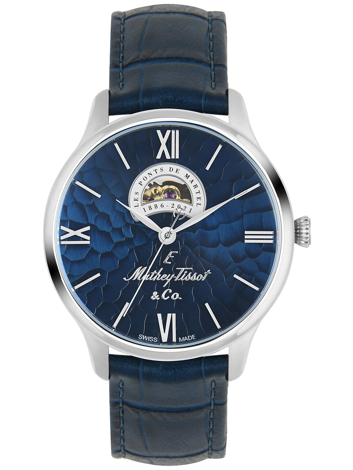 Mathey-Tissot Analog Blue Dial Men&
