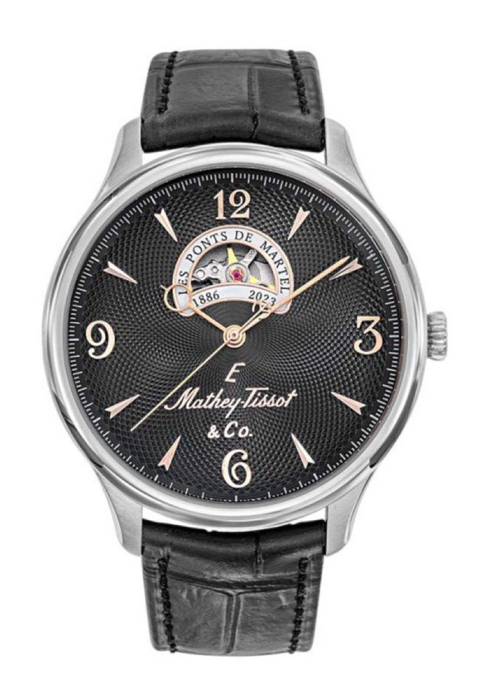 Mathey-Tissot Analog Black Dial Mens Watch-MC1886CN