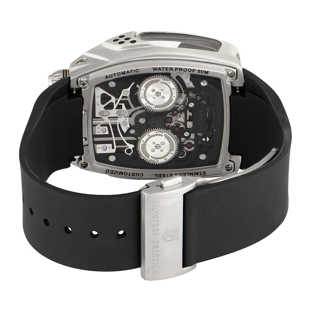 Invicta Montres Prestige Automatic Silver Dial Analog Watch For - Gents MPW-0153