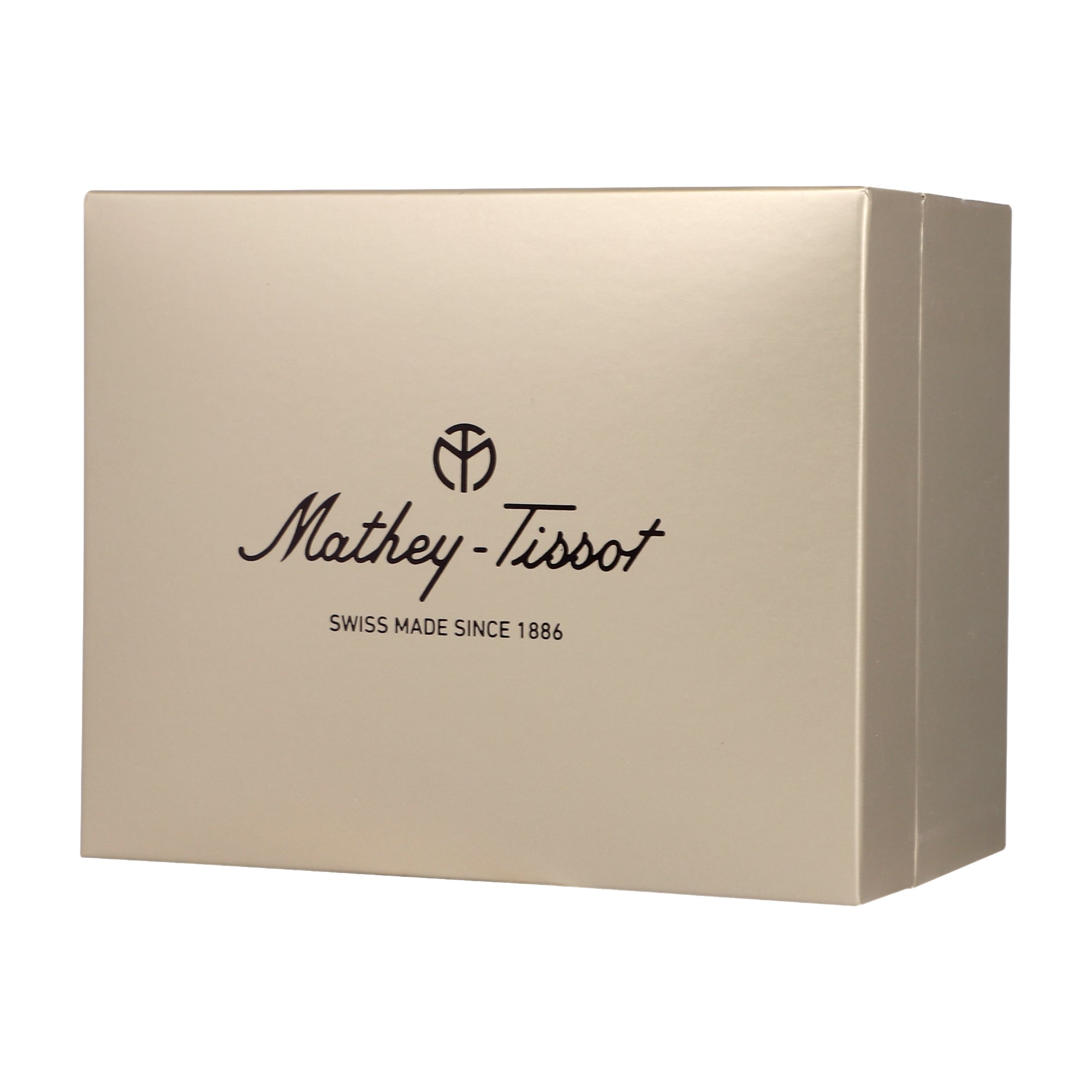 Mathey-Tissot Stainless Steel Swiss Made Black Dial, Band Color Multicolor Quartz Analogue Watch for Men&
