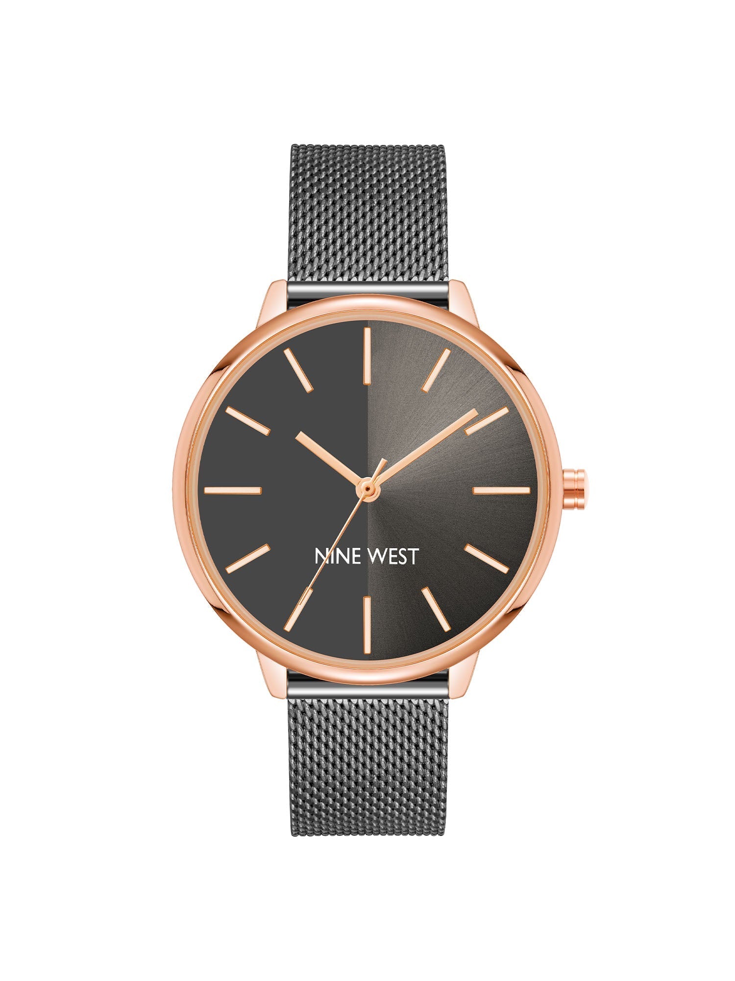 Nine West Grey Dial Analog Watch For - Ladies NW-1981RTGY