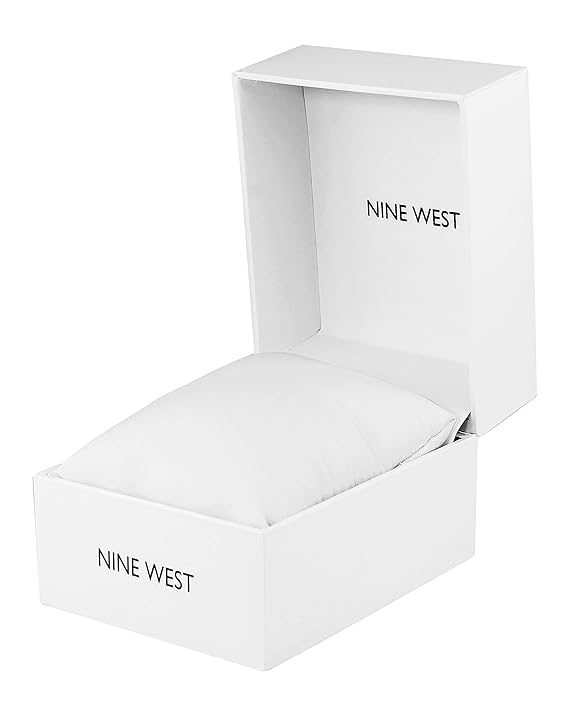 Nine West Silver Dial Analog Watch For - Ladies NW-1994SVTN