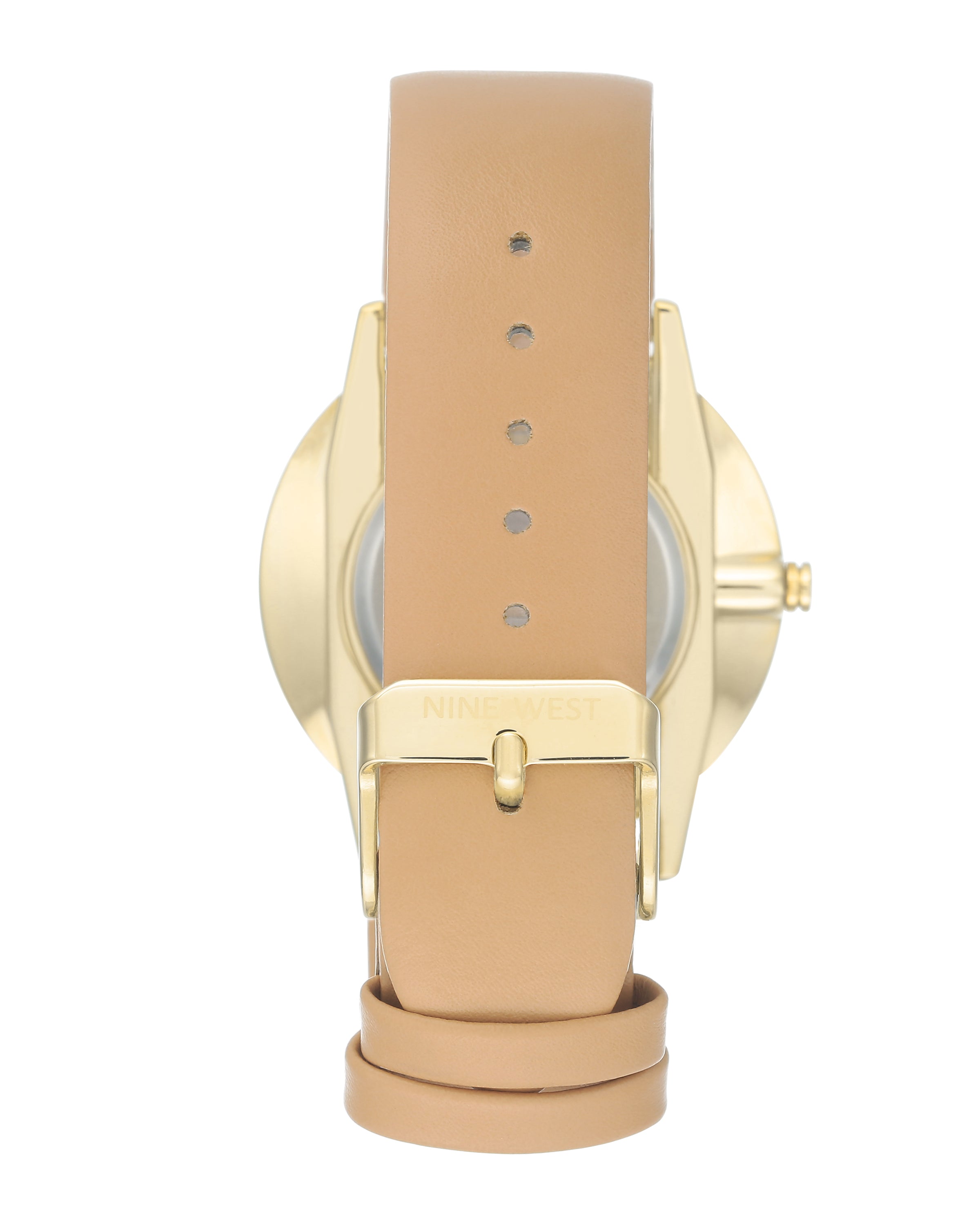 Nine West Gold Dial Analog Watch For - Ladies NW-1996CHCM