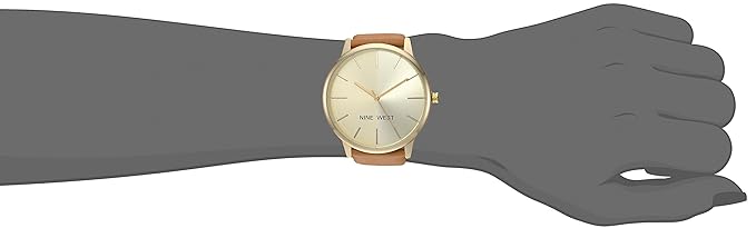 Nine West Gold Dial Analog Watch For - Ladies NW-1996CHCM