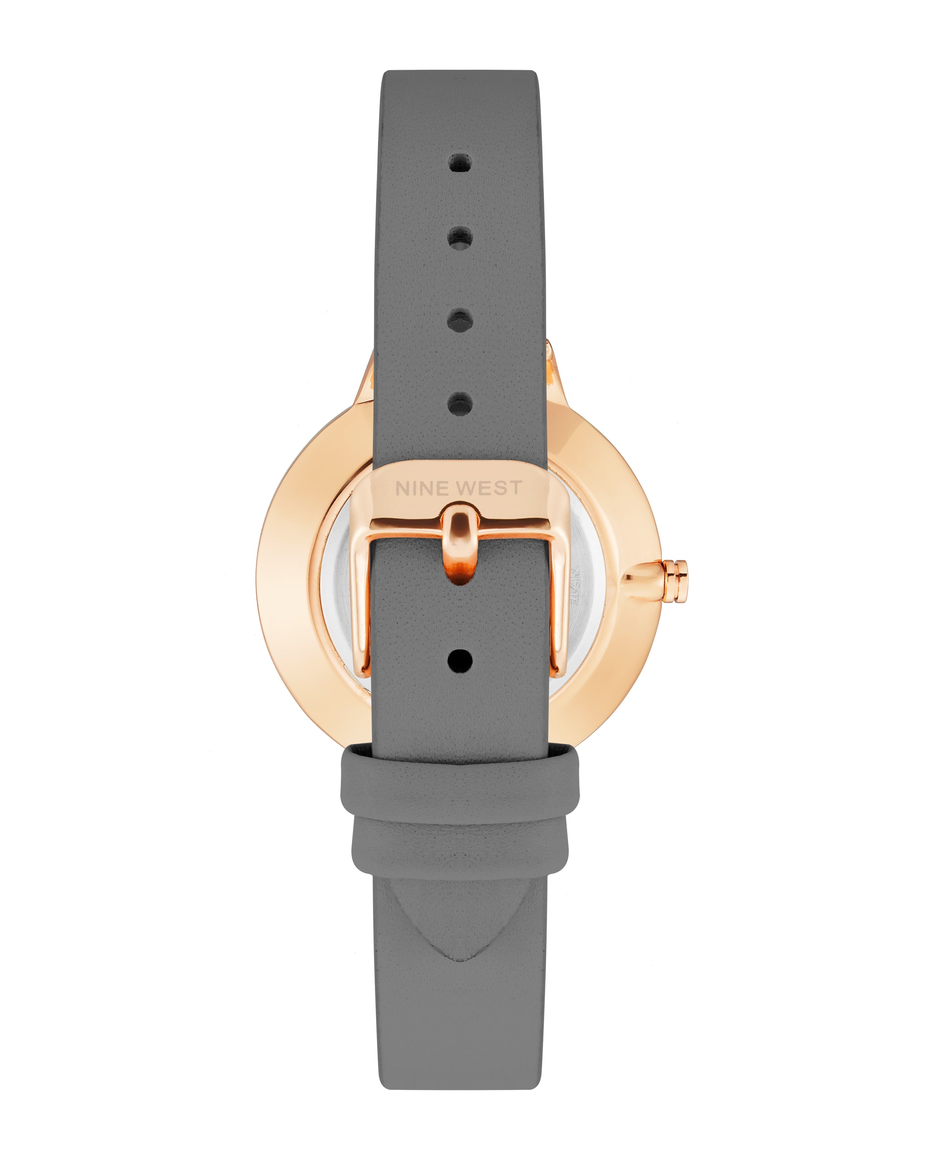 Nine West Grey w/flower pattern Dial Analog Watch For - Ladies NW-2044FLGY