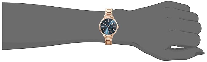 Nine West Navy Dial Analog Watch For - Ladies NW-2098NVRG