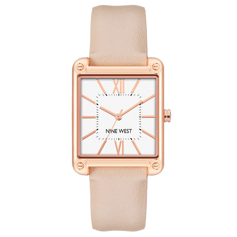 Nine West Silver Dial Analog Watch For - Ladies NW-2116RGBH