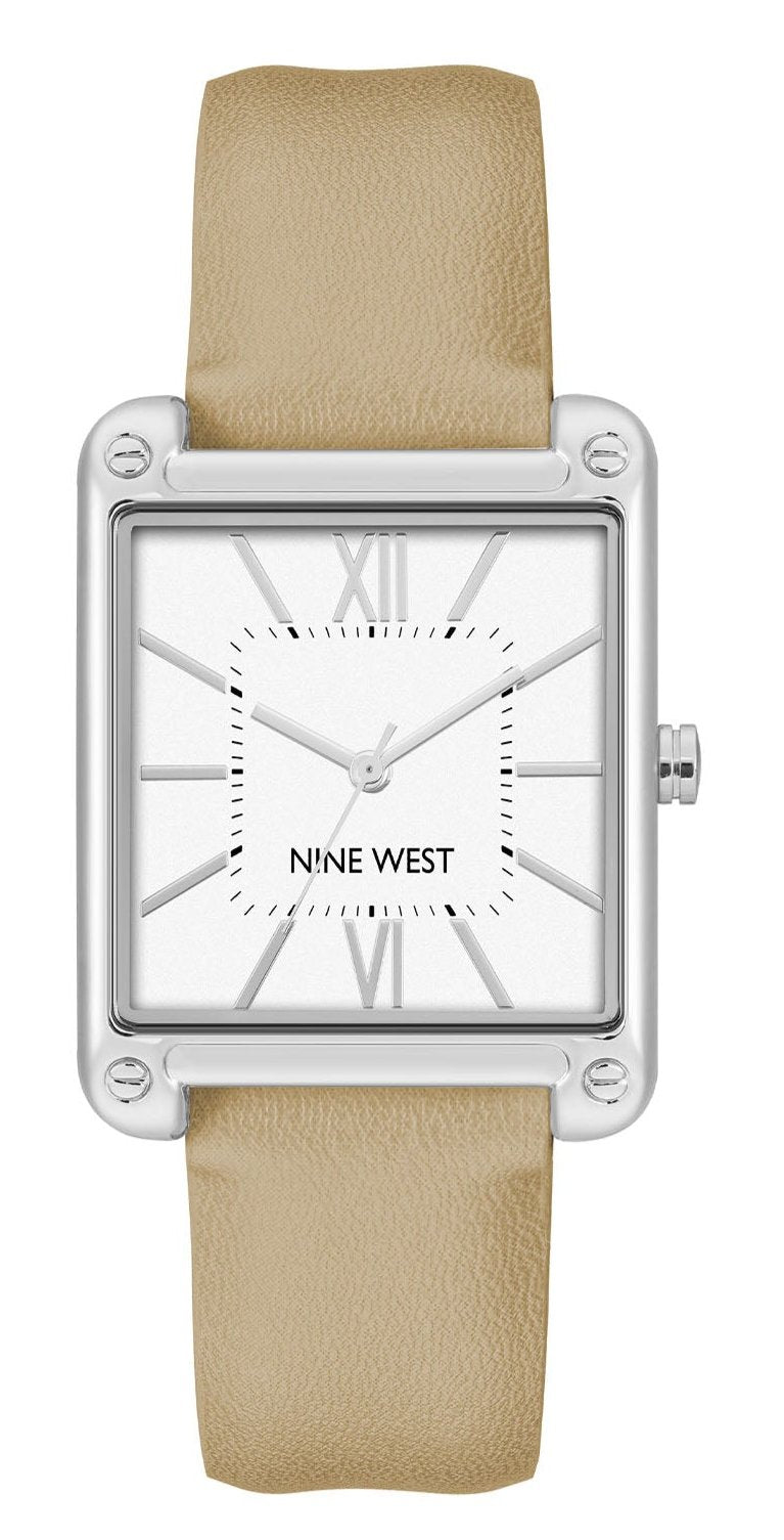 Nine West Silver Dial Analog Watch For - Ladies NW-2117SVTN