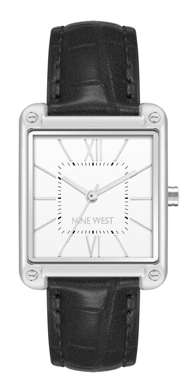 Nine West Silver Dial Analog Watch For - Ladies NW-2117WTBK