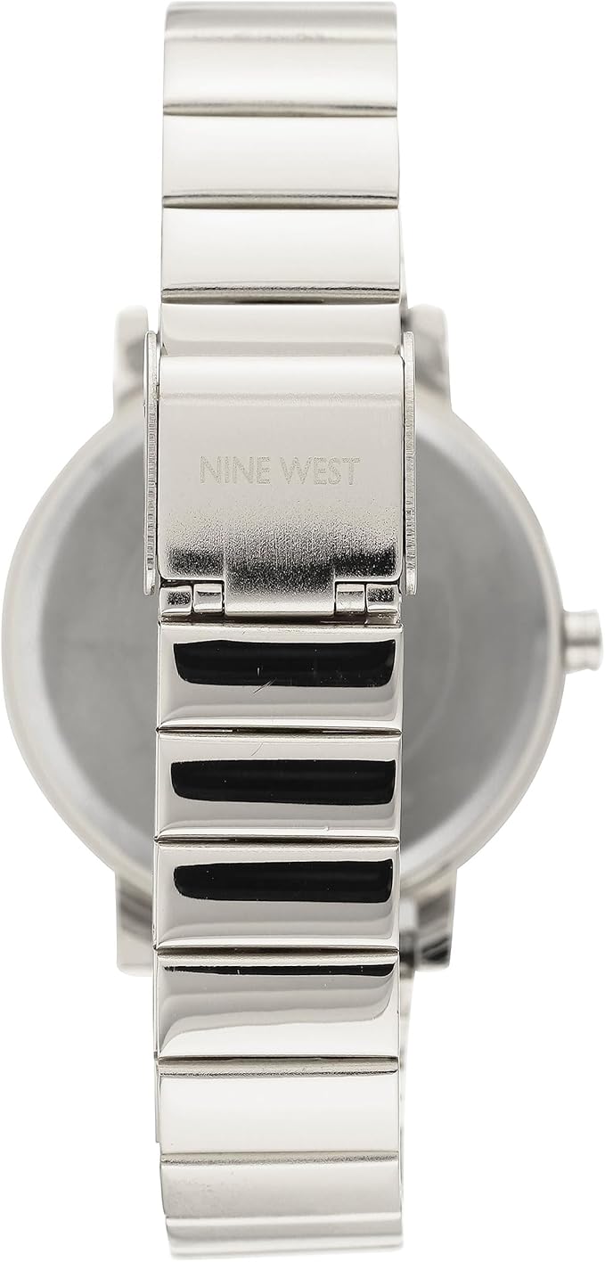Nine West Silver Dial Analog Watch For - Ladies NW-2279SISV
